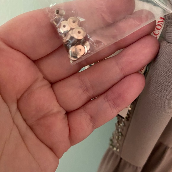 R&M Richards taupe formal dress - Picture 8 of 8